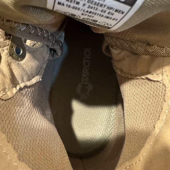 Antarctica Cordura Tactical Tan Boots Men\'s size 6 Like New